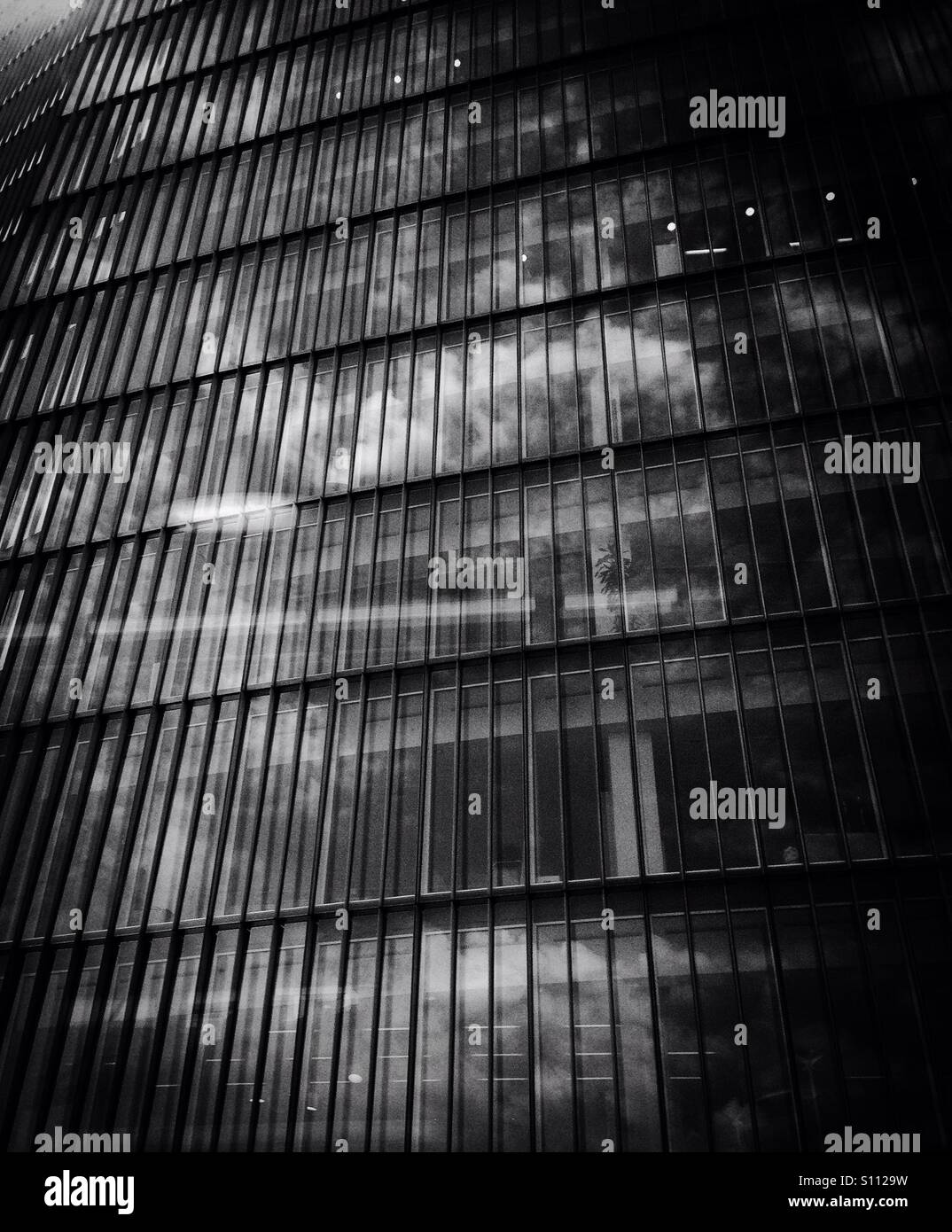 Office Block Windows - Smartphone Captured Stock Image
