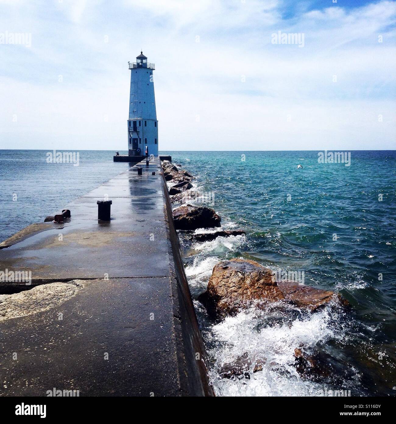 Frankfort, Michigan Stock Photo Alamy