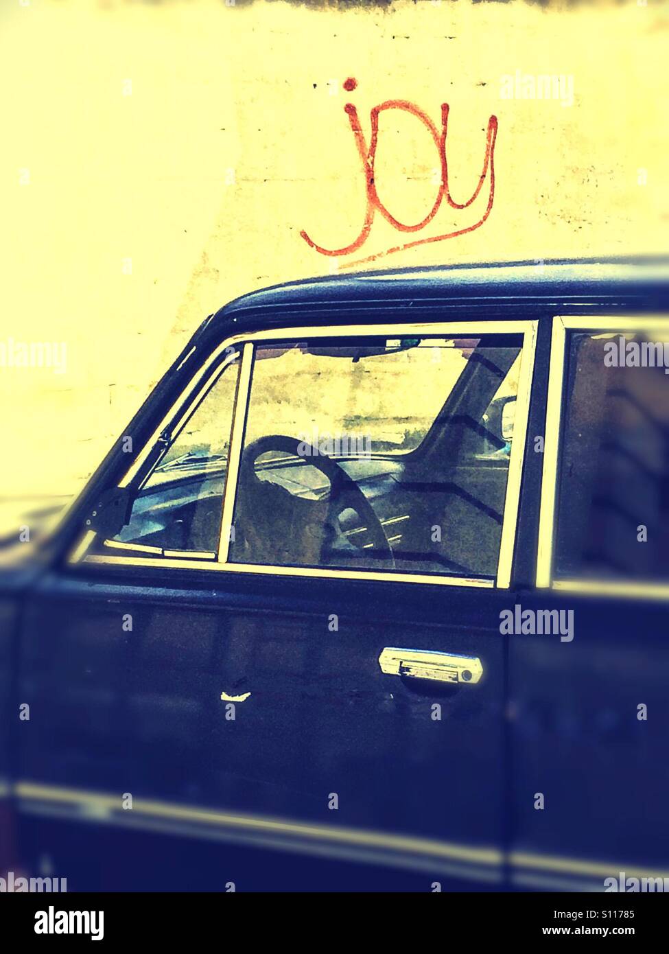 Lada Joy - Smartphone Captured Stock Image