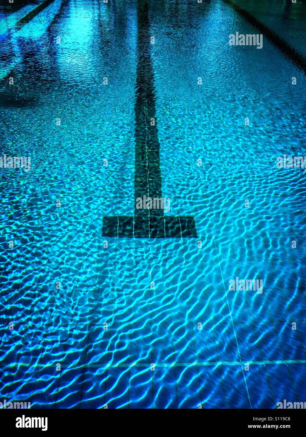 Swimming pool - Smartphone Captured Stock Image