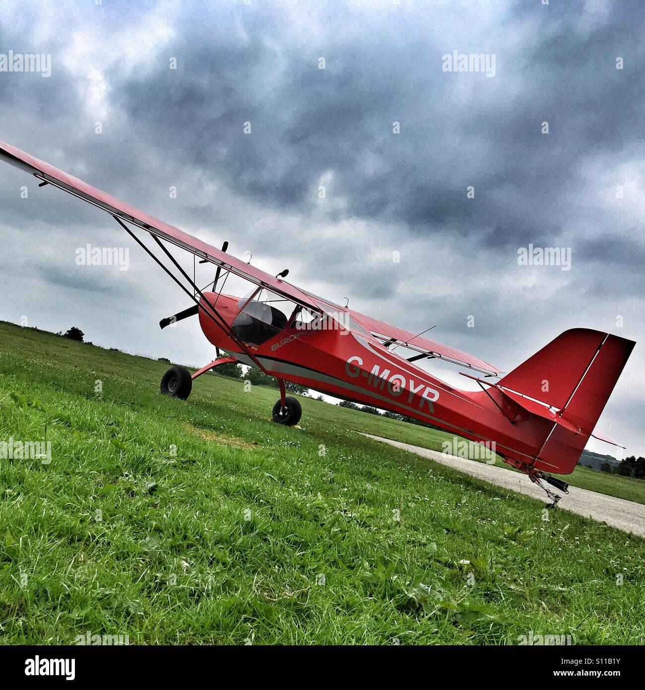 Aircraft at Sutton Bank gliding club Stock Photo Alamy