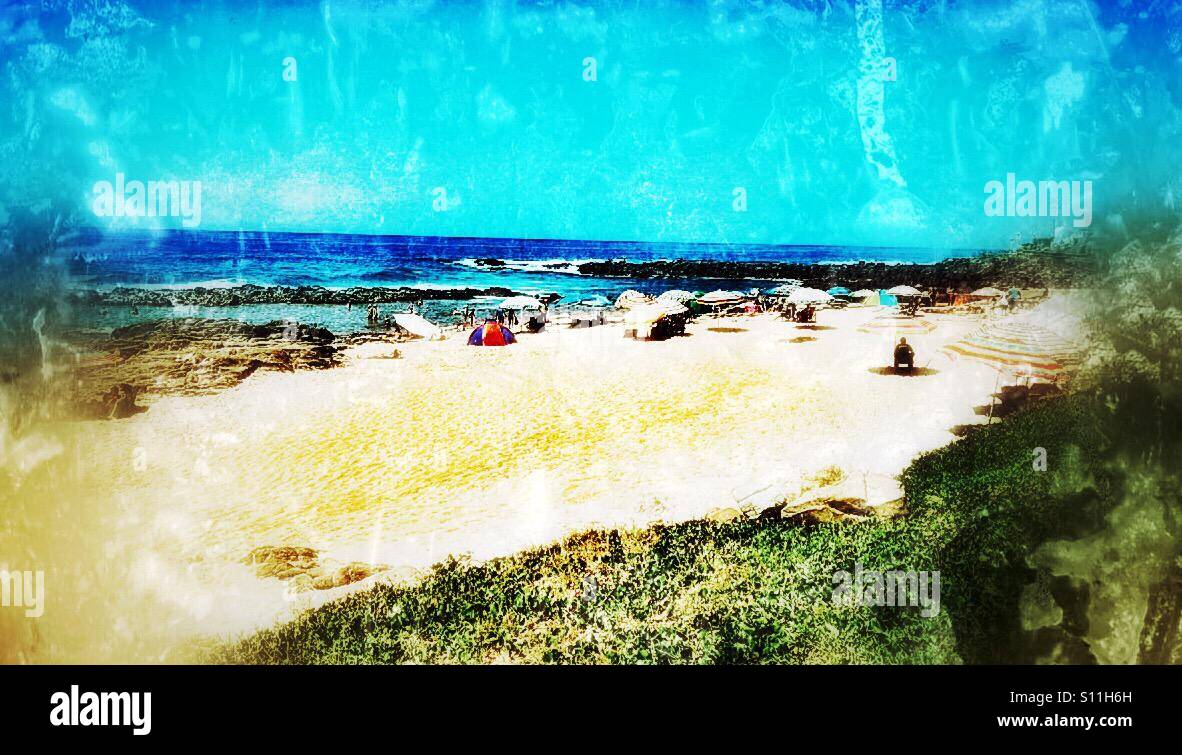 Willard Beach, Ballito, KwaZulu Natal province, South Africa - Smartphone Captured Stock Image