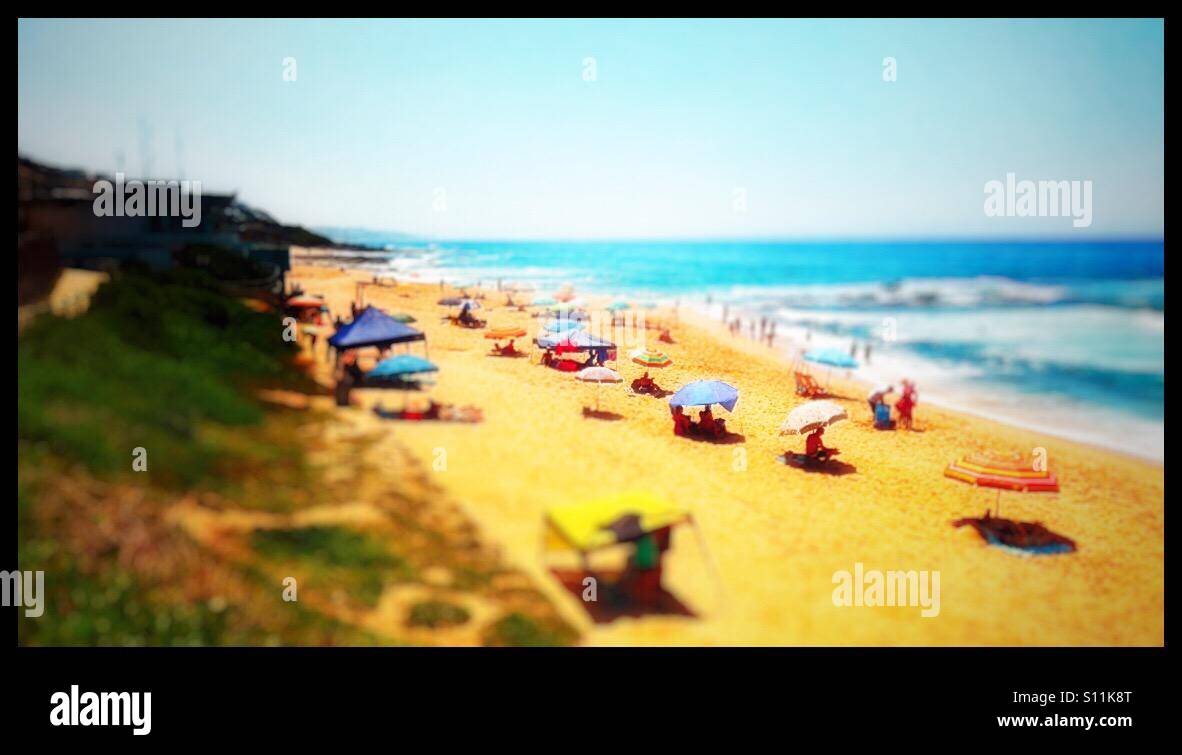 Willard Beach, Ballito, KwaZulu Natal province, South Africa - Smartphone Captured Stock Image