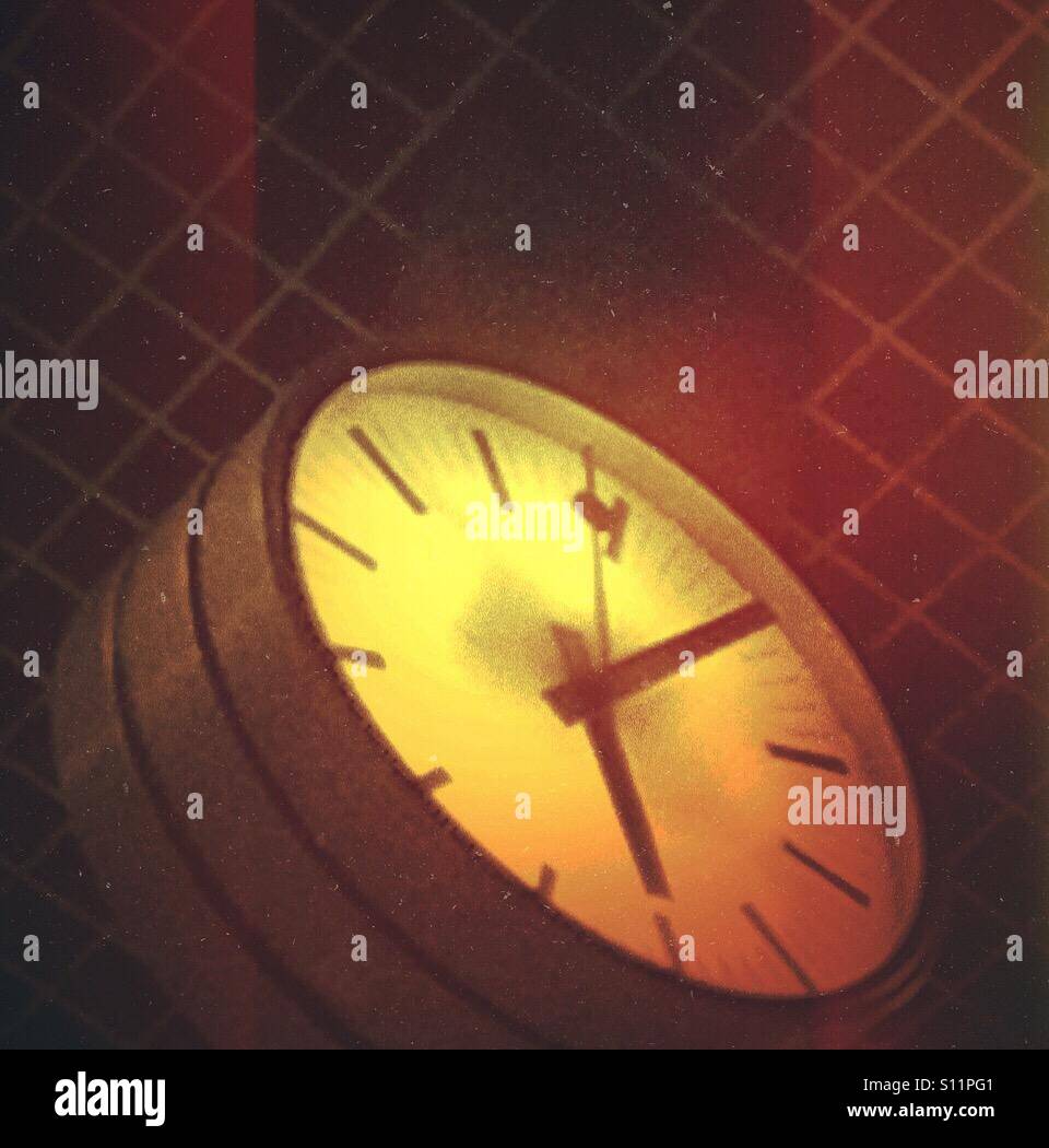 A fleeting moment in time - Smartphone Captured Stock Image