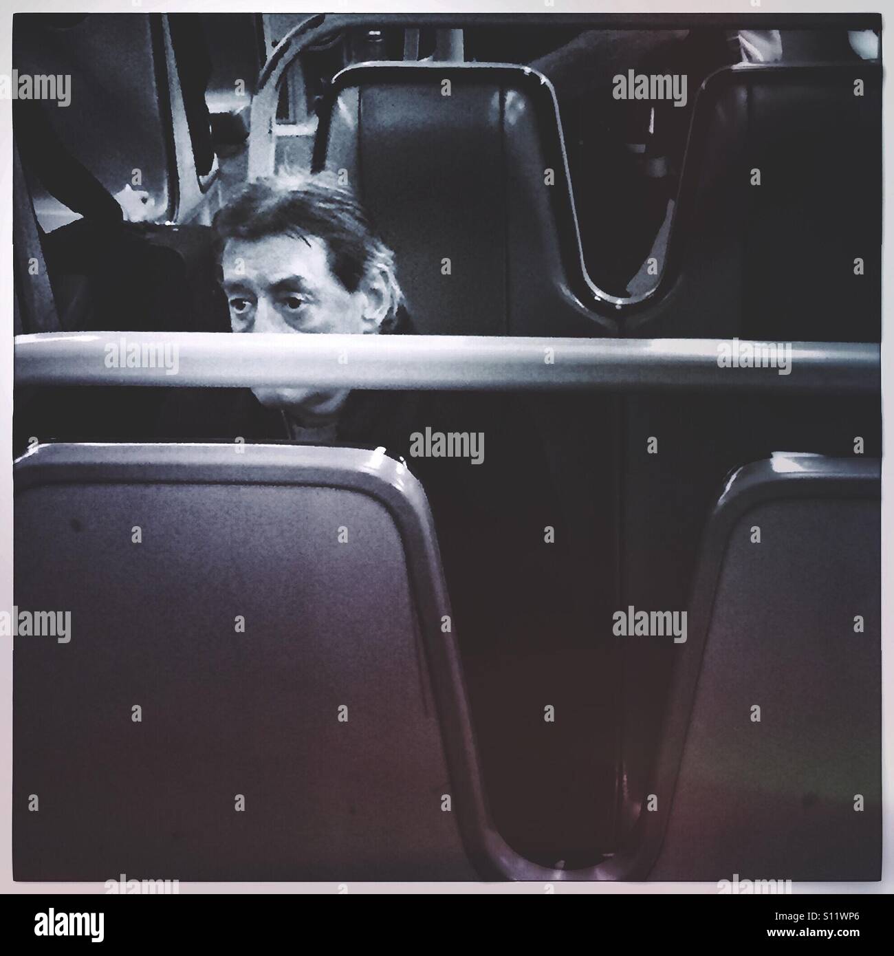 Silent despair - Smartphone Captured Stock Image