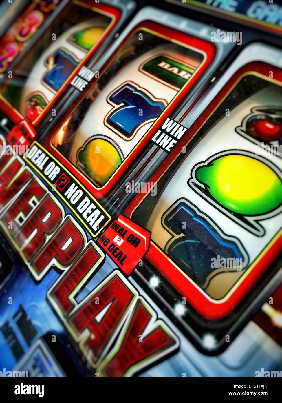Fruit machine Stock Photo Alamy