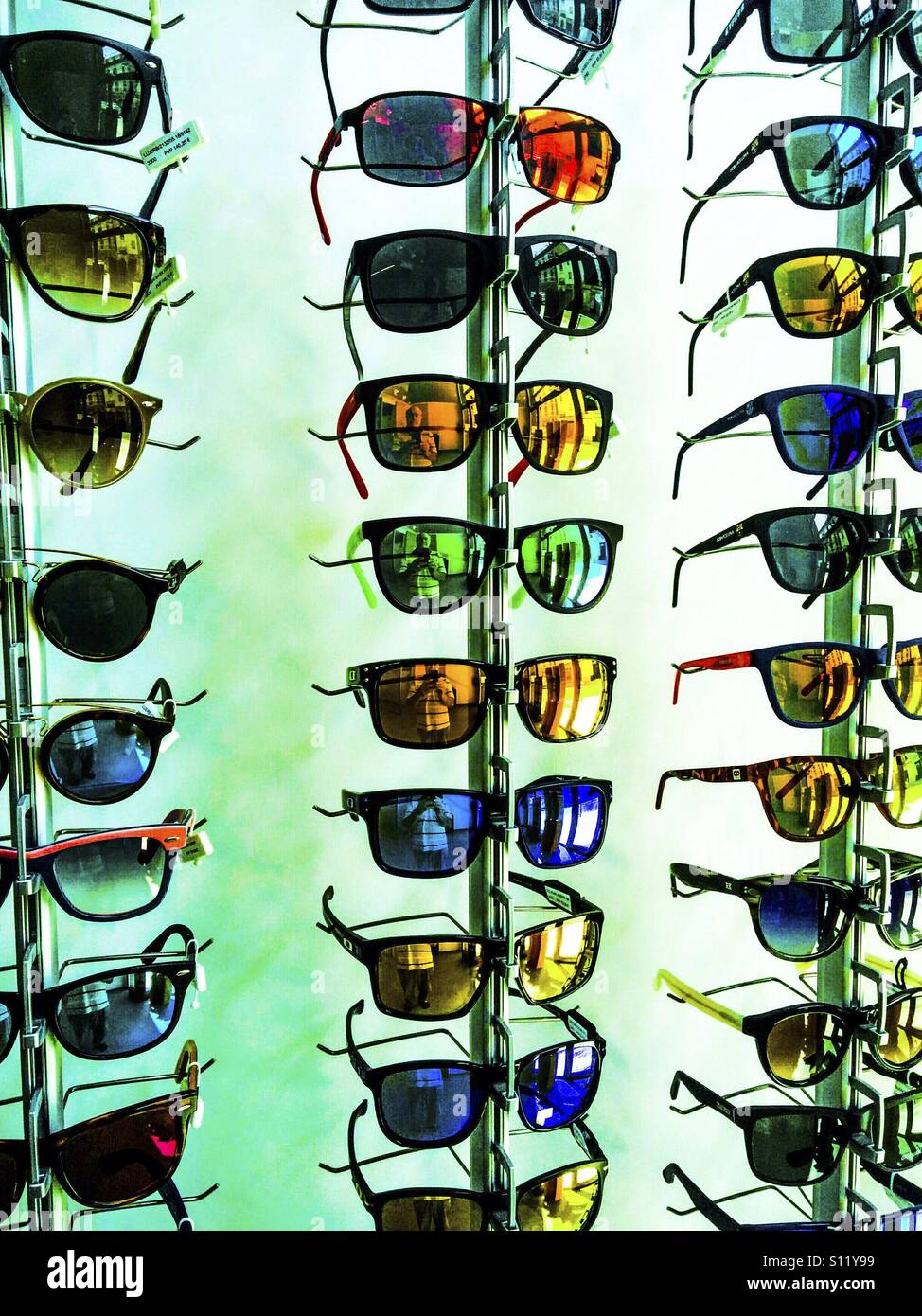 Sunglasses for sale Stock Photo Alamy