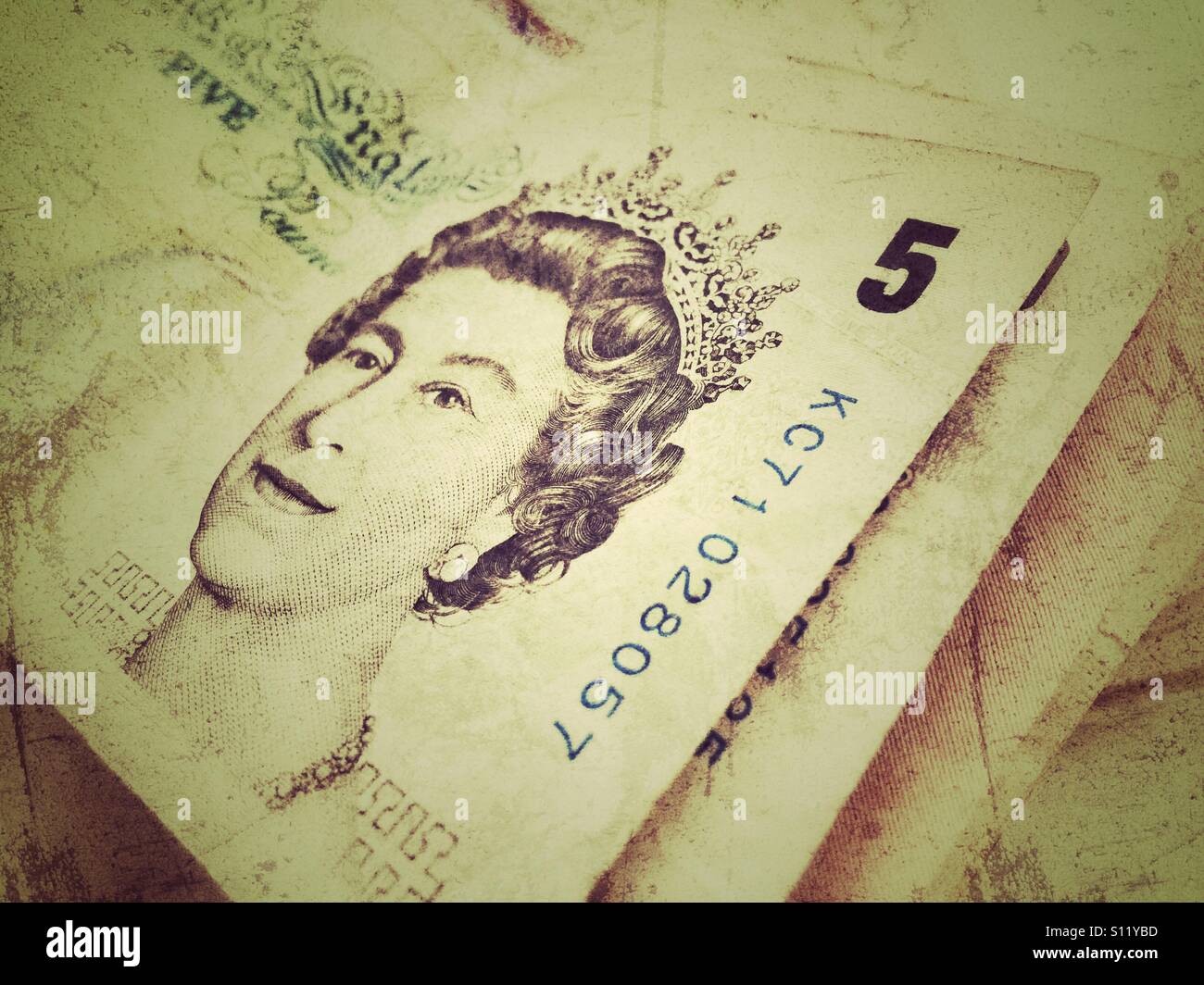 British pounds money Stock Photo