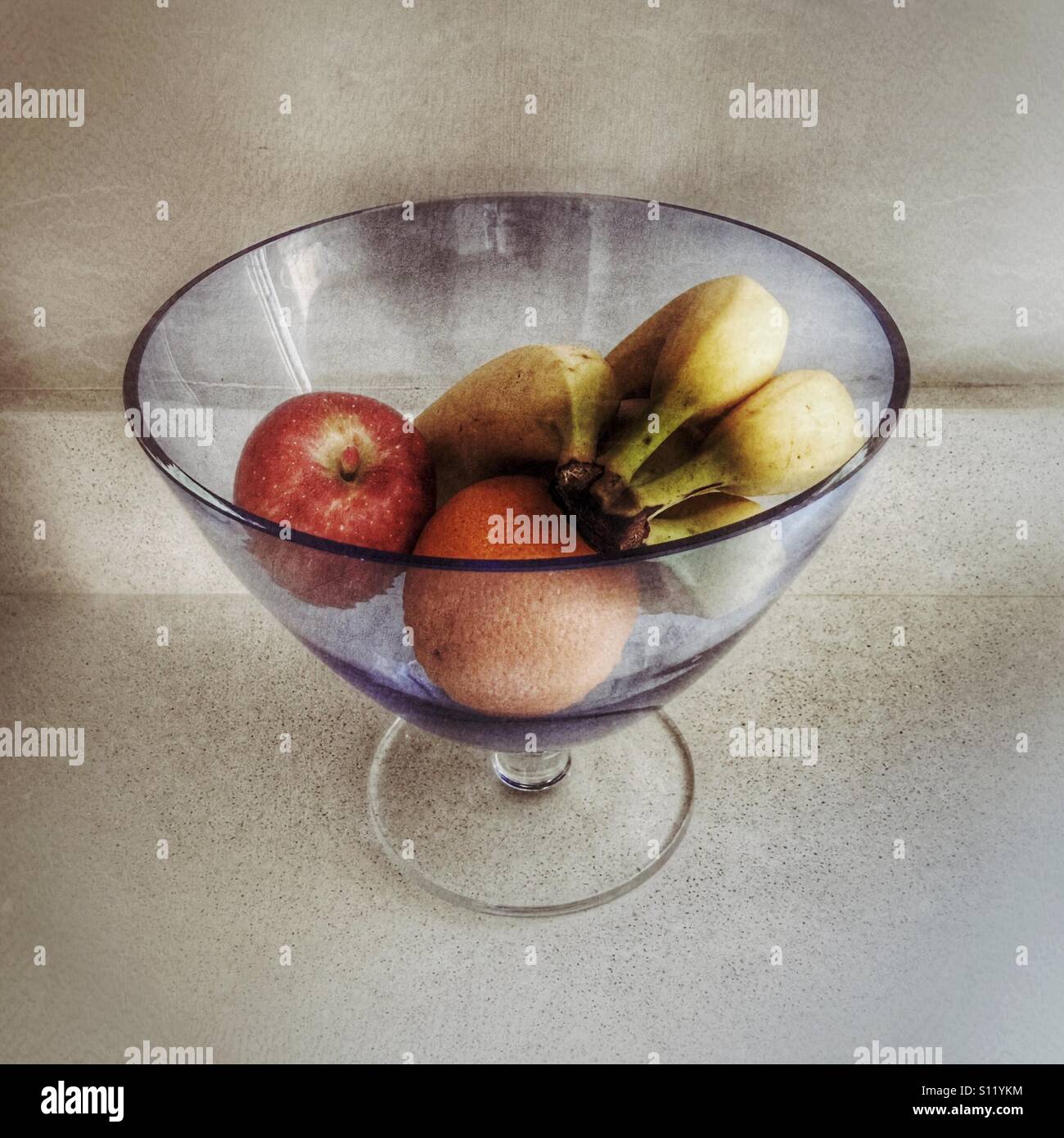 Fruit bowl. - Smartphone Captured Stock Image