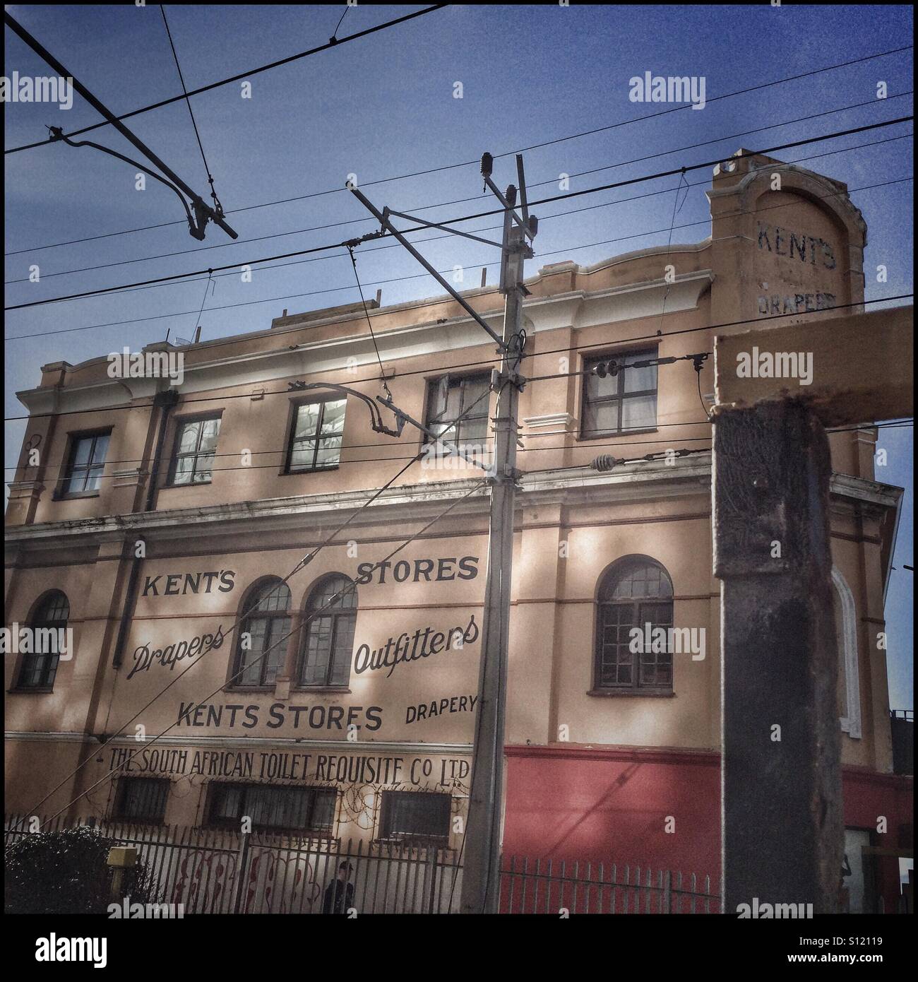 Old building, Muizenberg. - Smartphone Captured Stock Image