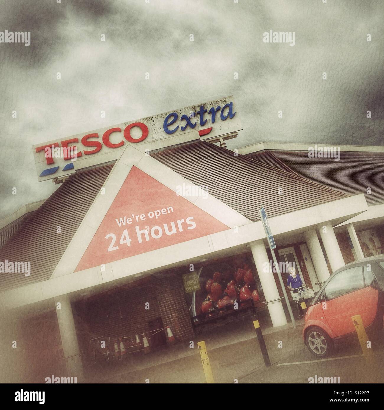 Open 24 hours tesco hires stock photography and images Alamy