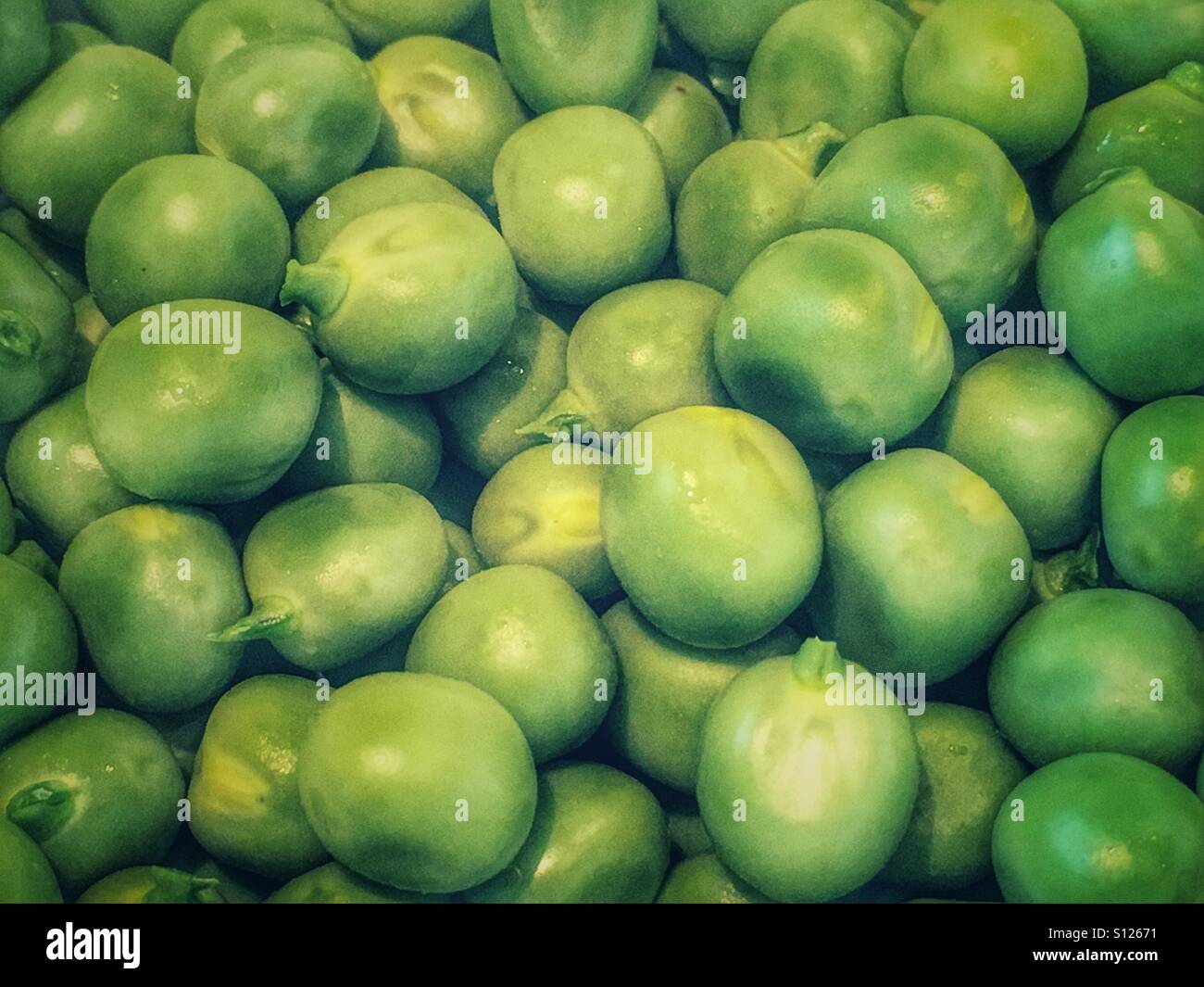 Peas - Smartphone Captured Stock Image