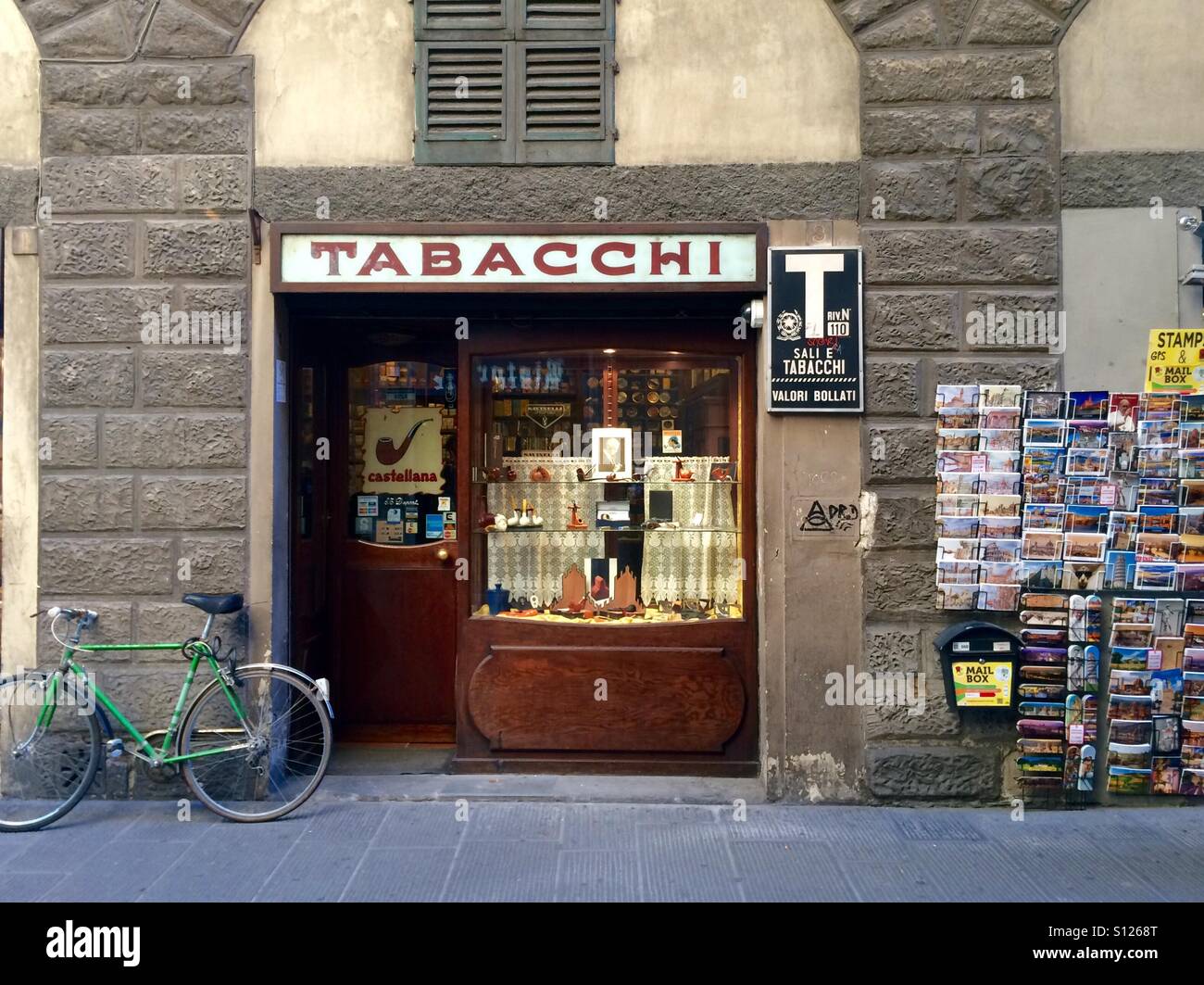 Tabacchi store in Italy Stock Photo