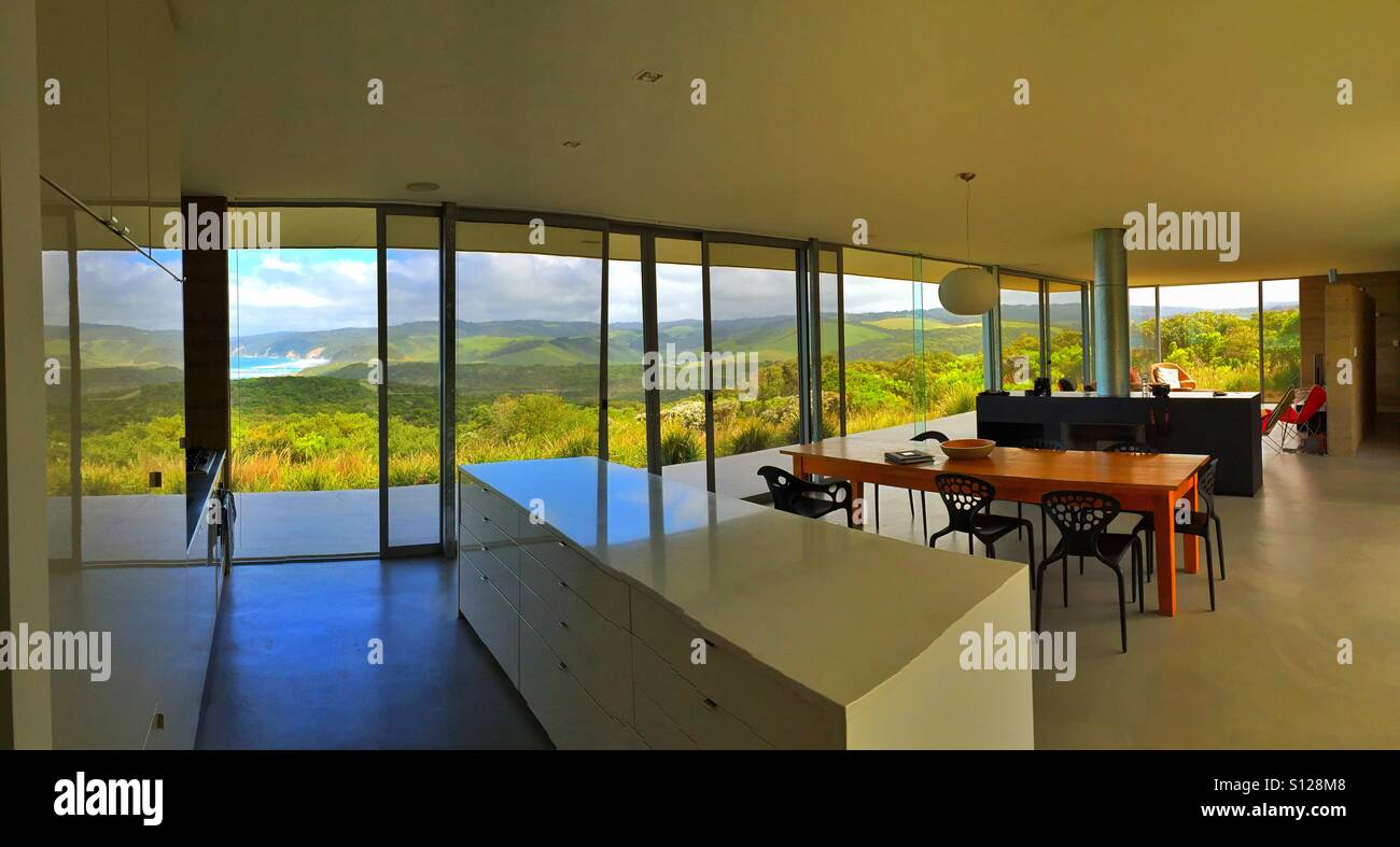 Kitchen with a view - Smartphone Captured Stock Image