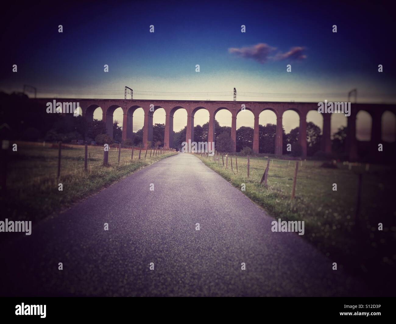 Welwyn viaduct - Smartphone Captured Stock Image