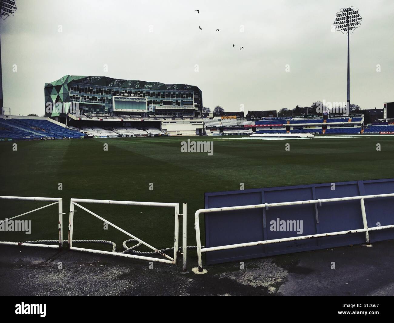Headingley Stadium - Home of Yorkshire cricket Stock Photo
