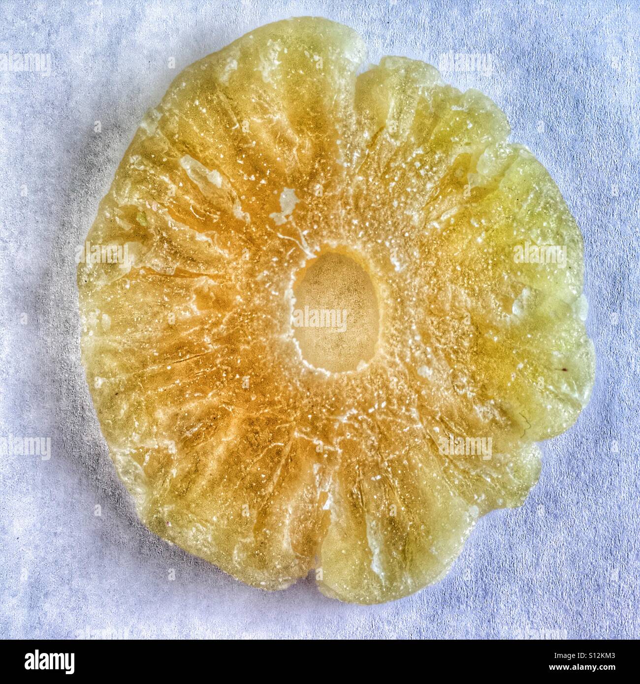 Candied pineapple - Smartphone Captured Stock Image