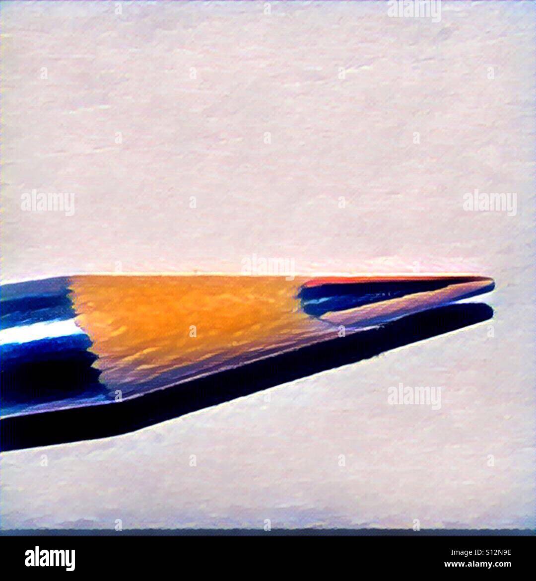 Colour pencil - Smartphone Captured Stock Image