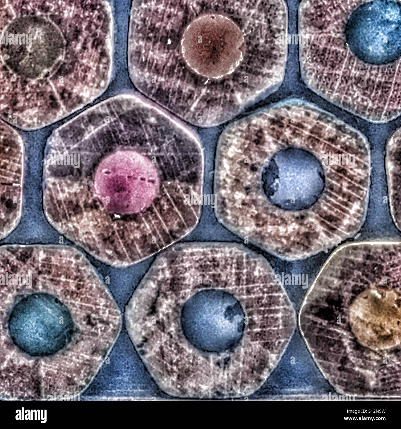 Colour pencils - Smartphone Captured Stock Image