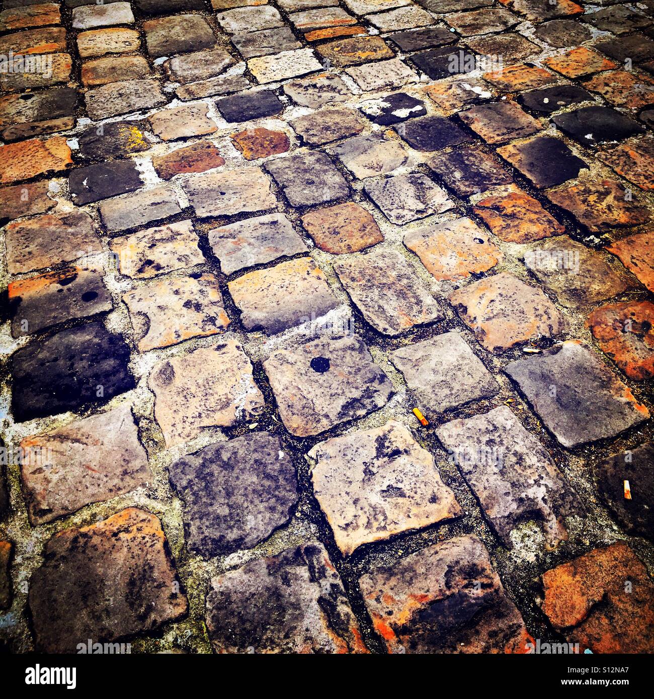 The stone road hi-res stock photography and images - Alamy