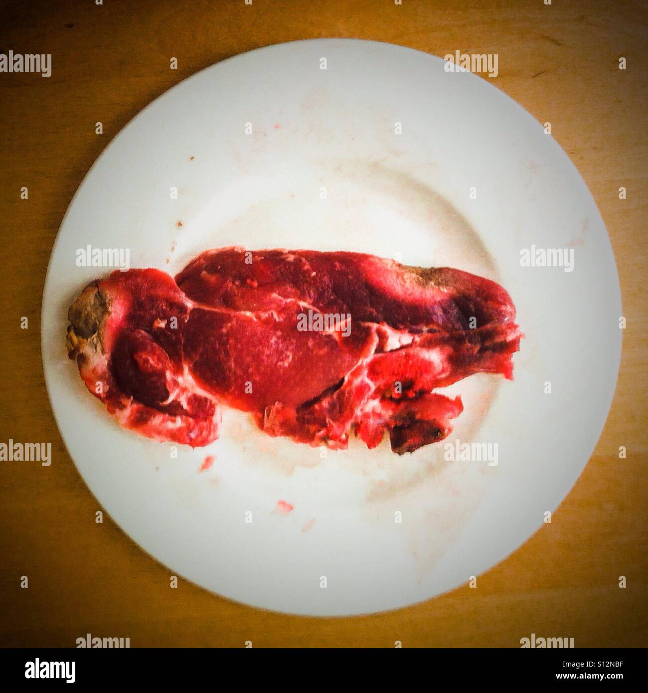 Raw meat - Smartphone Captured Stock Image