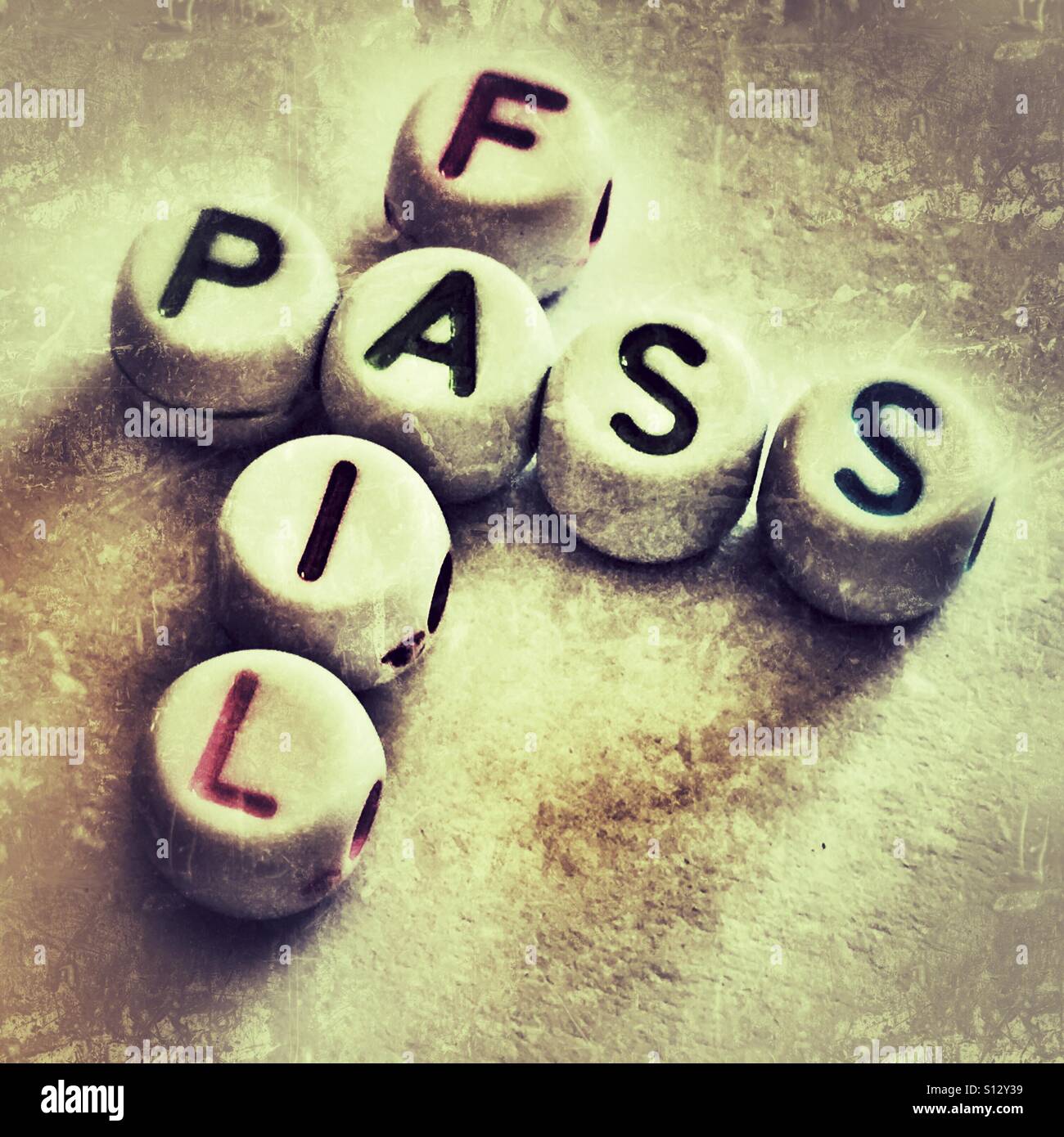 Pass fail hi-res stock photography and images - Alamy