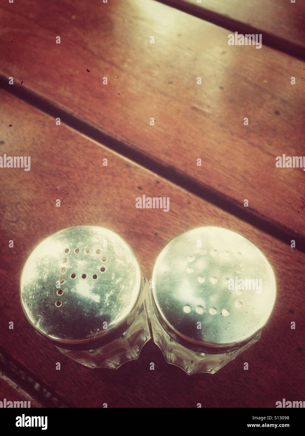 Picture of Shaker salt pepper hi-res stock photography and images - Alamy