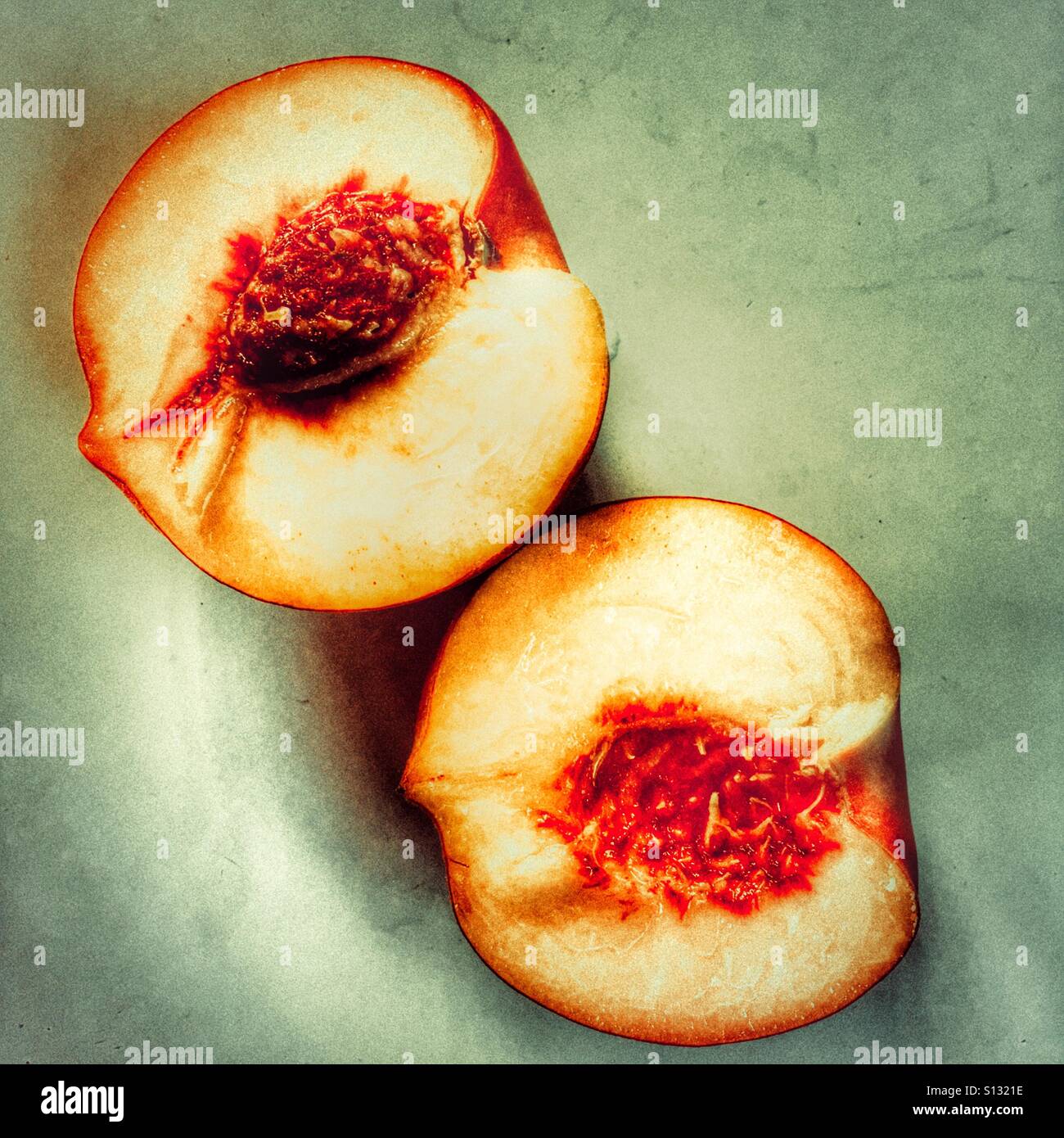 Peach - Smartphone Captured Stock Image