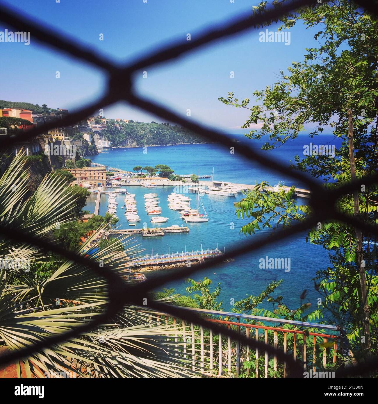 Sorrento Marina, Italy - Smartphone Captured Stock Image