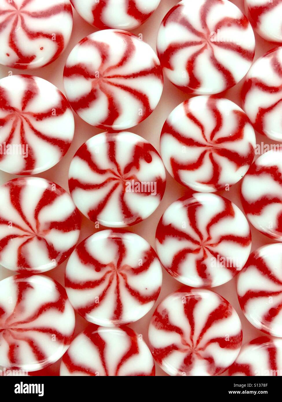 Peppermints - Smartphone Captured Stock Image