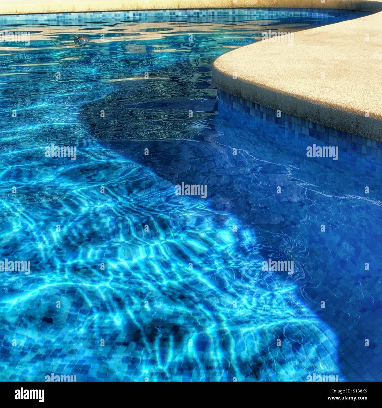 Swimming pool - Smartphone Captured Stock Image
