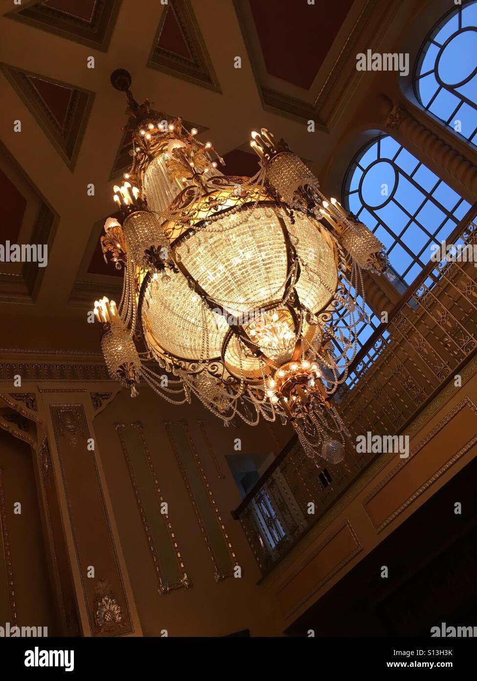 Hanging chandelier hires stock photography and images Alamy