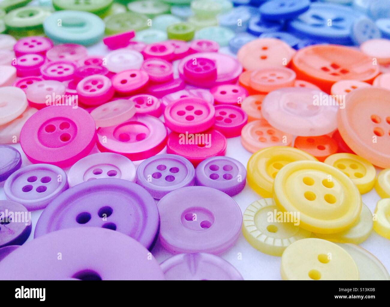 Buttons - Smartphone Captured Stock Image