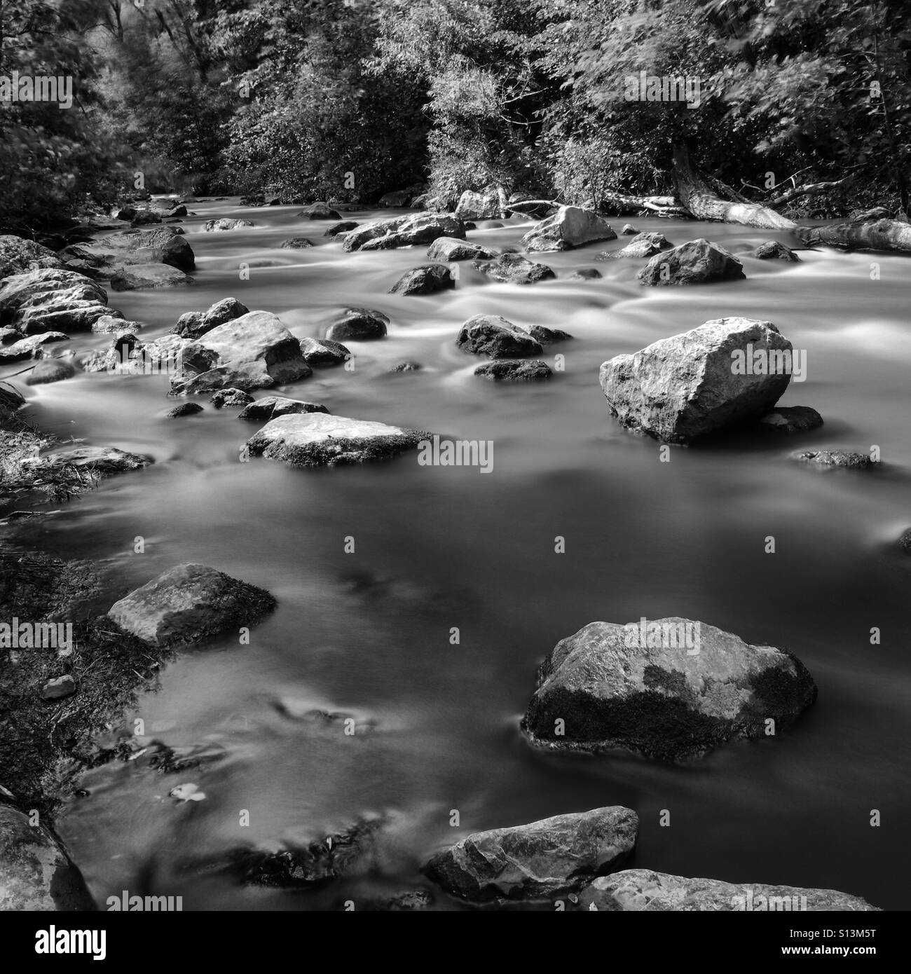 Stones and Water Stock Photo Alamy