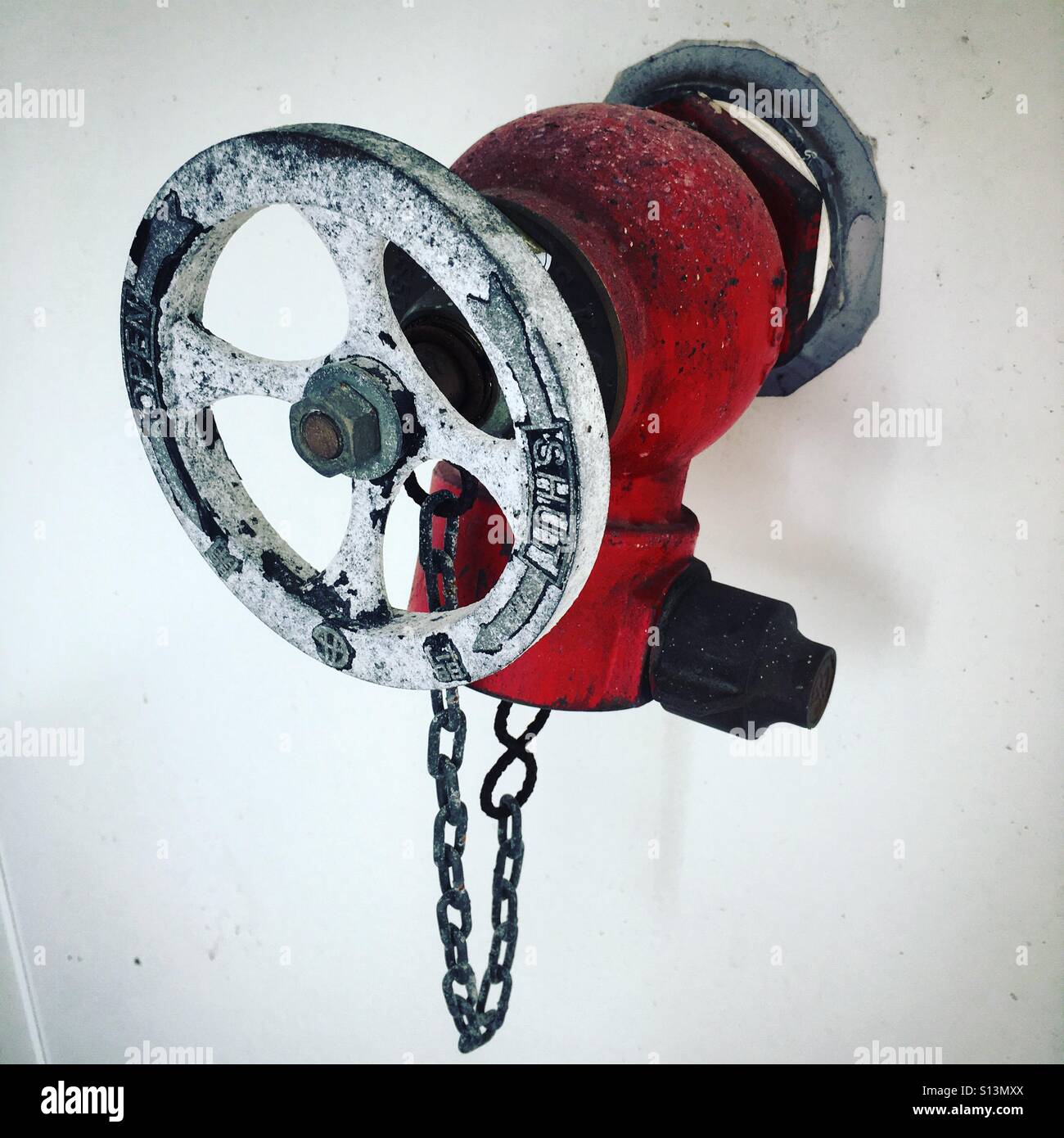 water tap for firemen - Smartphone Captured Stock Image