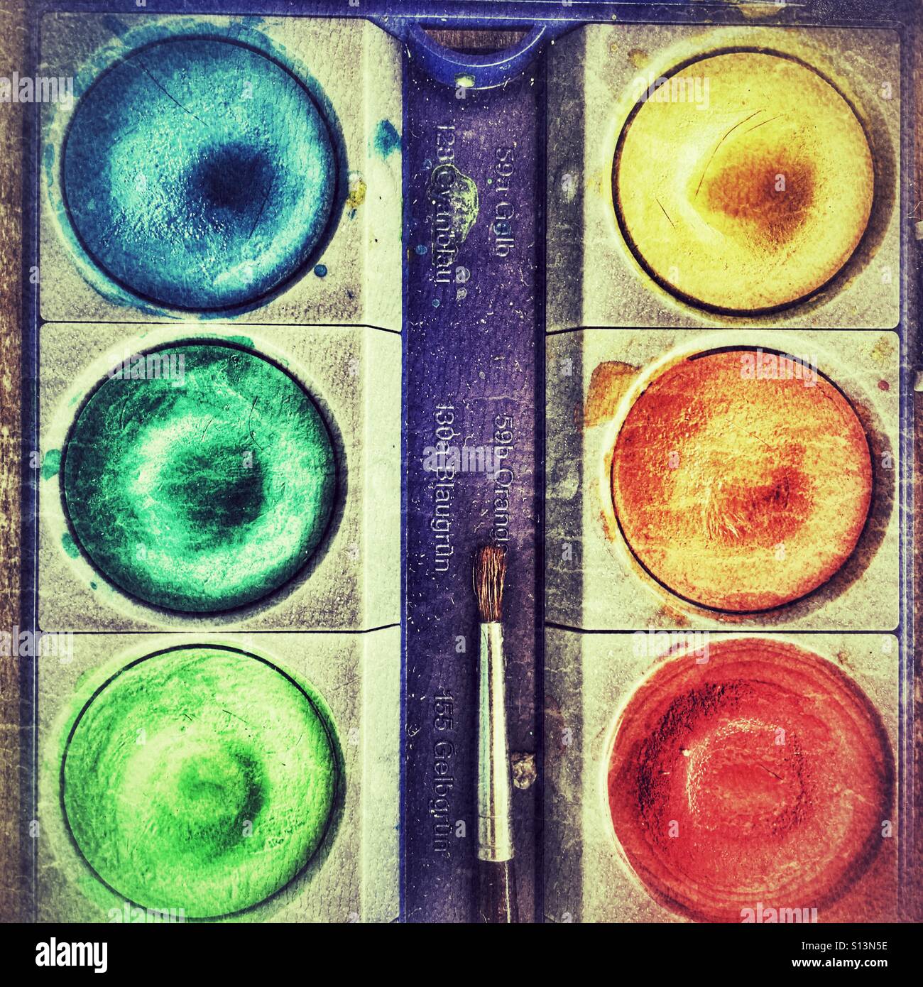 Paintbox - Smartphone Captured Stock Image