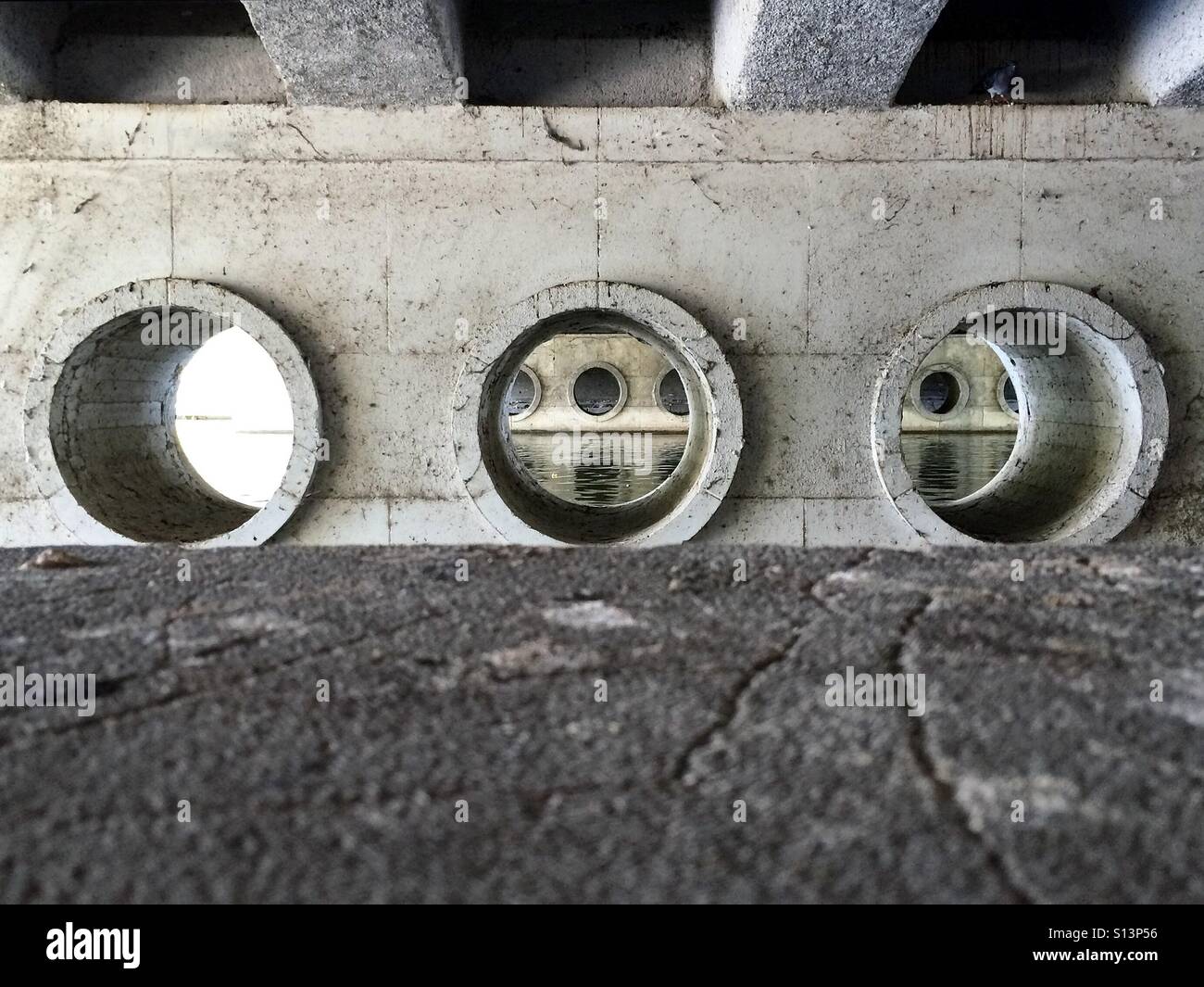 Bridge detail in Bucharest - Smartphone Captured Stock Image