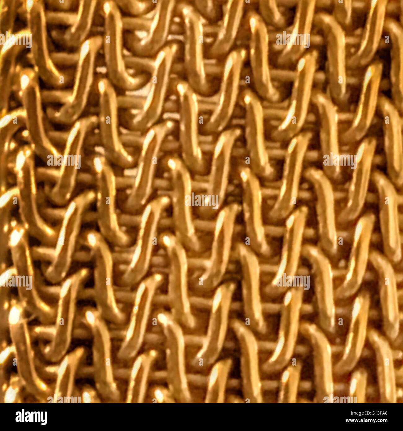 Gold bracelet - Smartphone Captured Stock Image
