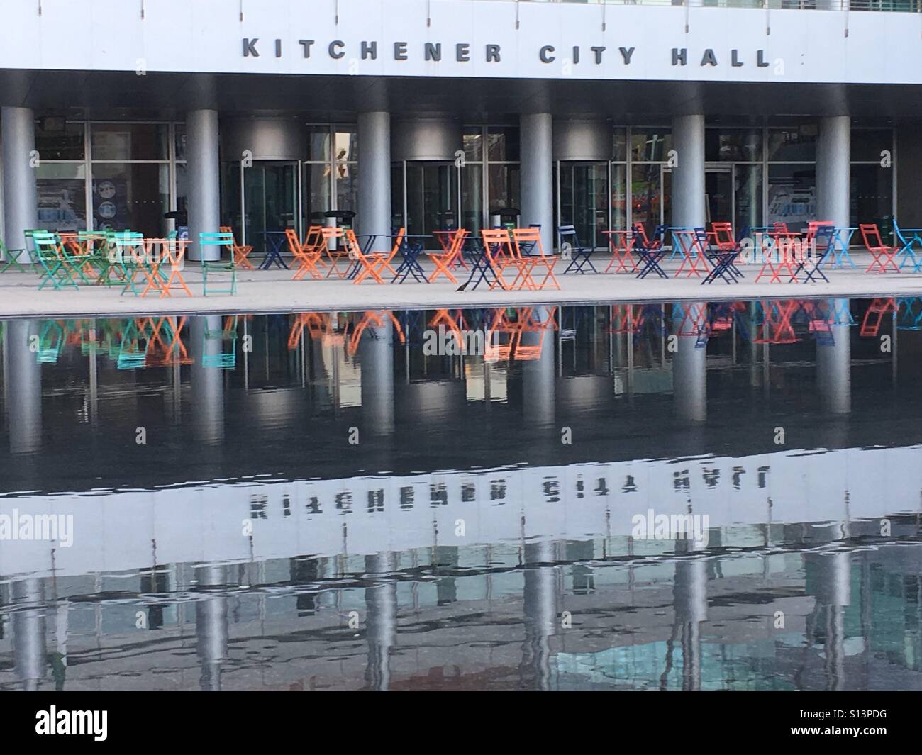 Kitchener City Hall Stock Photo Alamy
