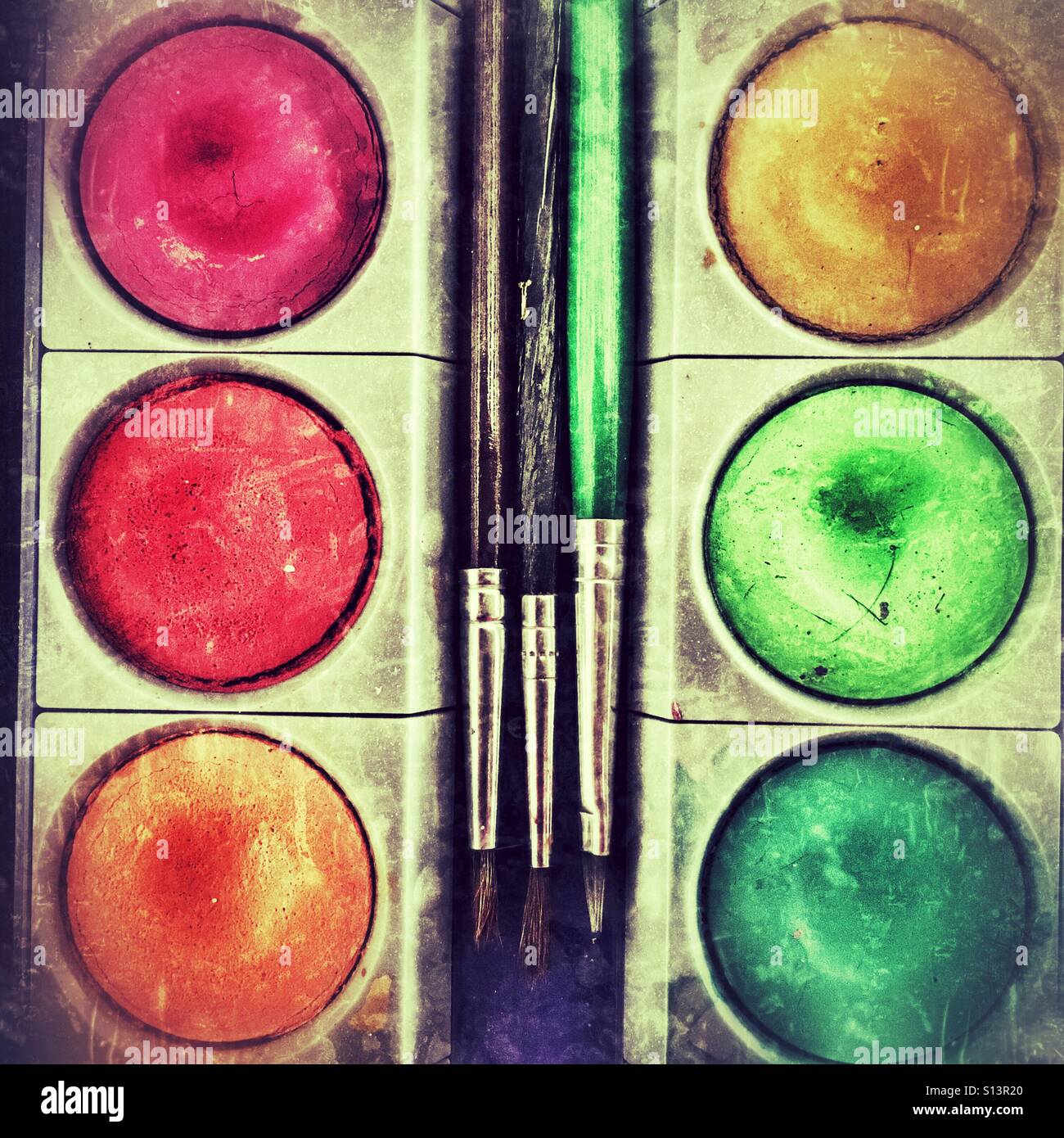 Paintbox - Smartphone Captured Stock Image