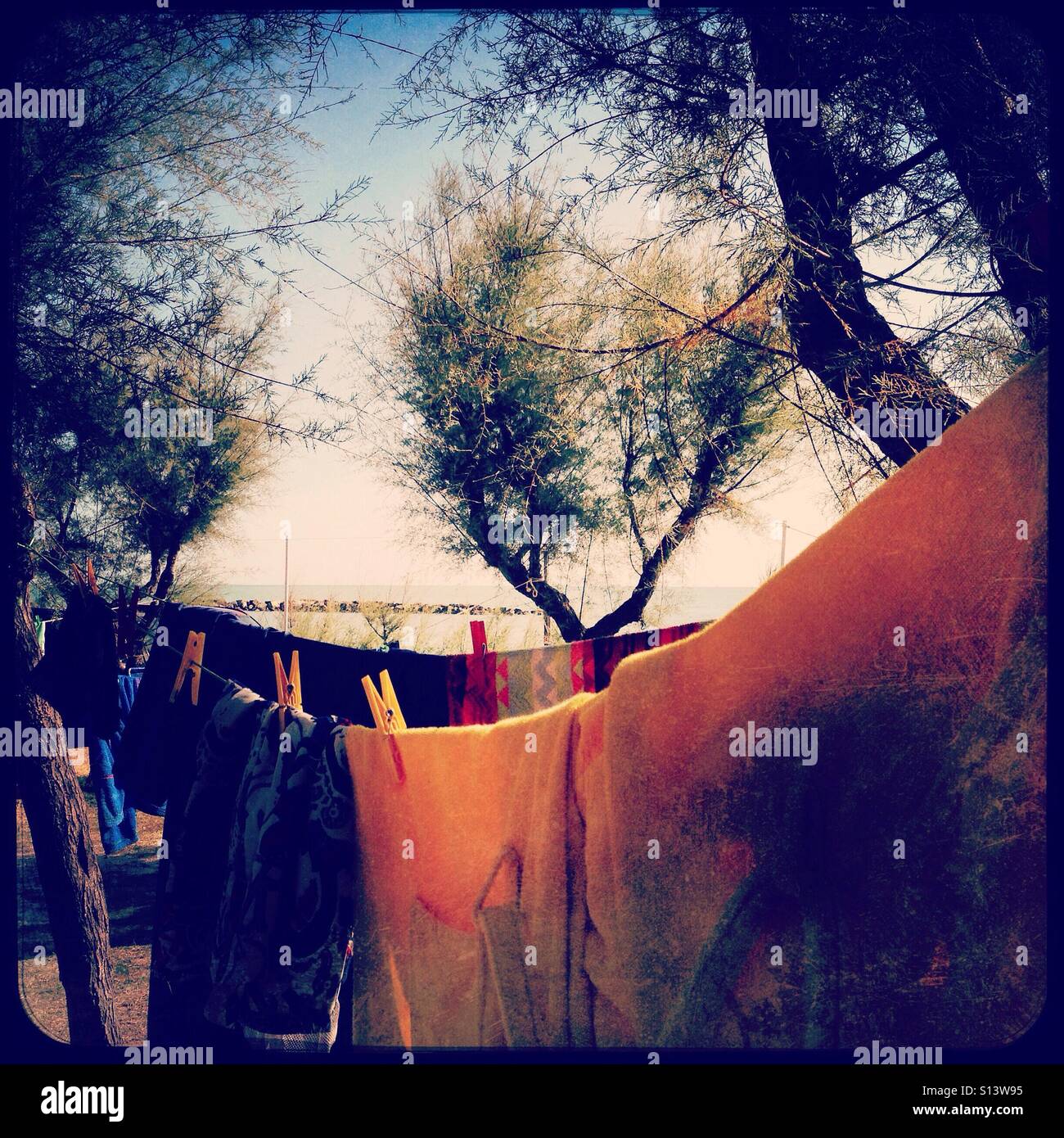 Drying at the sun - Smartphone Captured Stock Image