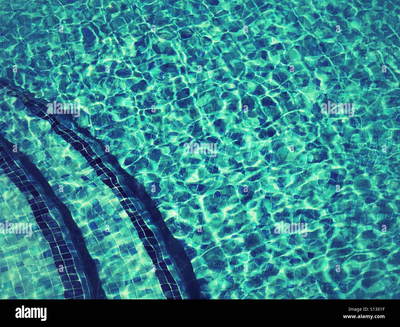 Pool steps hi-res stock photography and images - Alamy