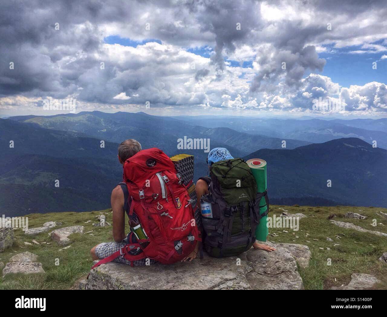 In the mountains - Smartphone Captured Stock Image