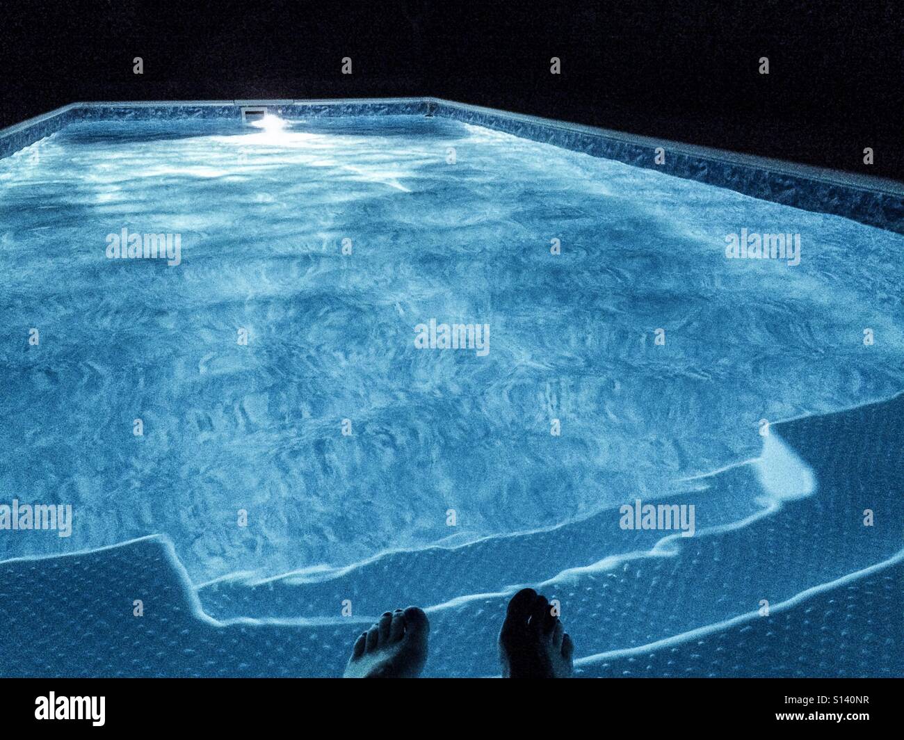 Night dip Stock Photo Alamy