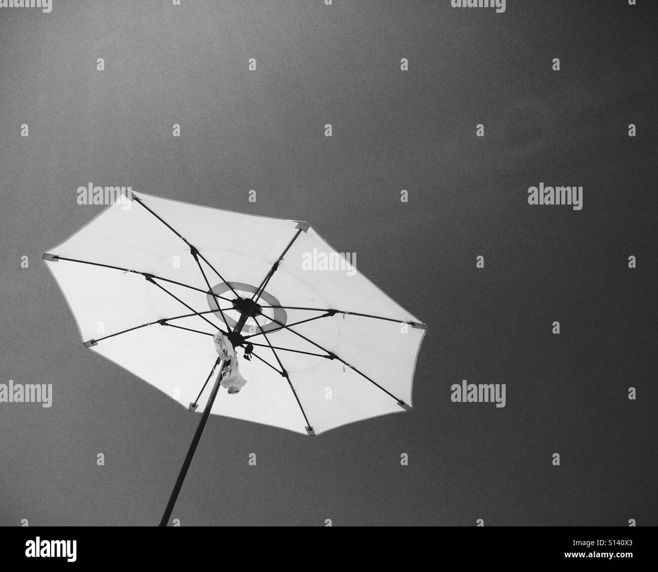 Black and white beach umbrella hires stock photography and images Alamy
