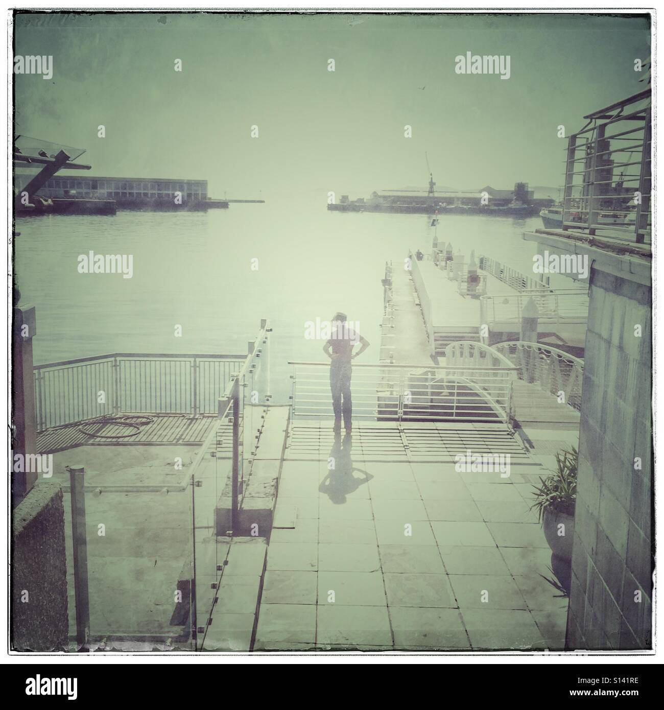 Waterfront, Cape Town, South Africa. - Smartphone Captured Stock Image