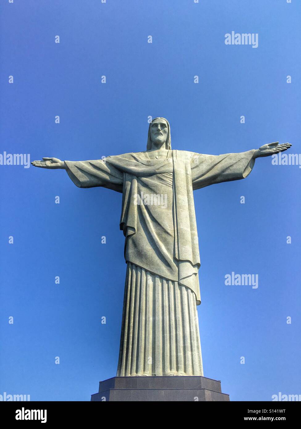 Christ the Redeemer in Rio, Brazil Stock Photo