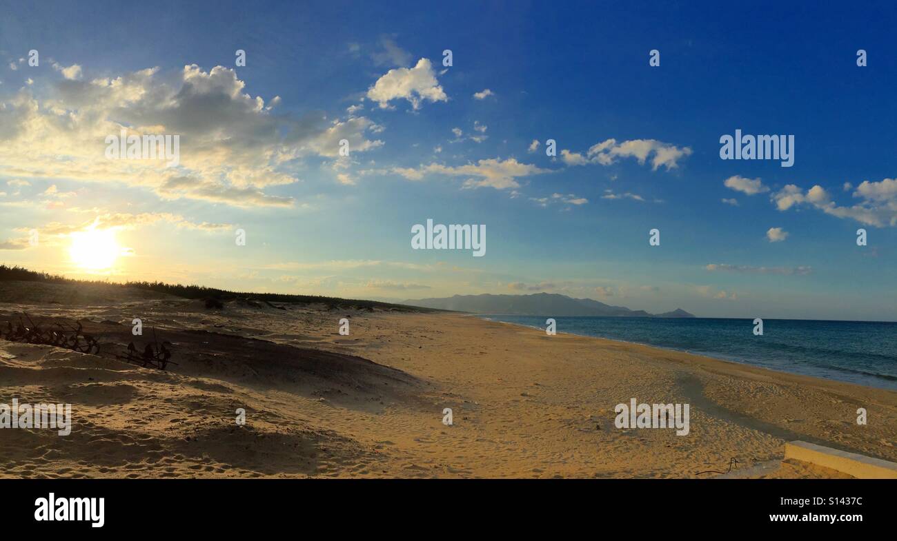 Sunset view. - Smartphone Captured Stock Image