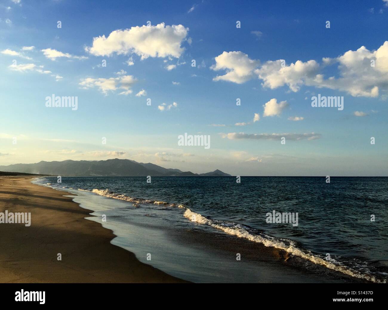 Rushing waves. - Smartphone Captured Stock Image