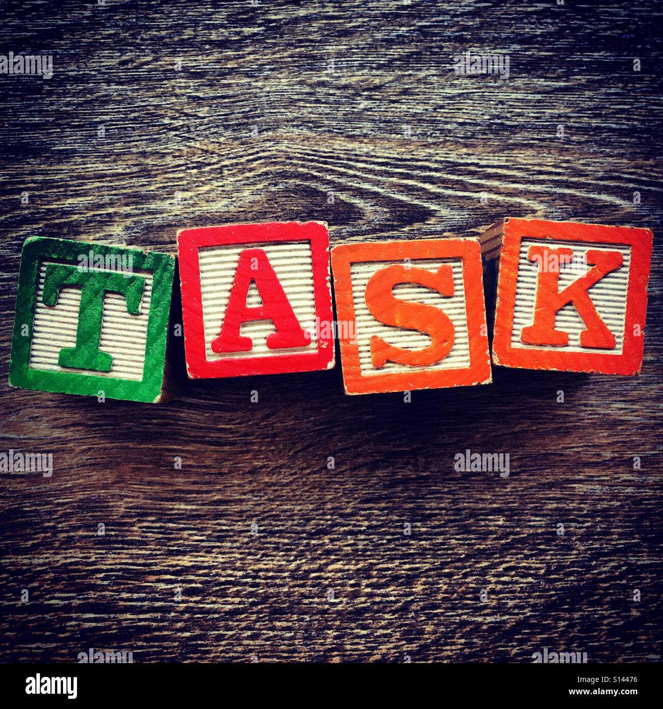task-word-written-with-wood-block-letter-toys-stock-photo-alamy